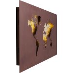 Бра Map, коллекция "Карта" 120*60*6, Сталь, Бордовый — изображение 2