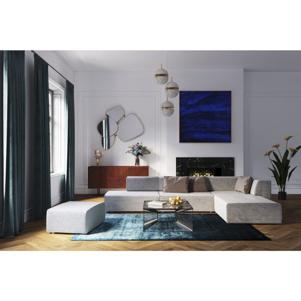 Лампа настольная Pear, коллекция "Груша" 40*53*40, Сталь, Стекло, Золотой — изображение 3