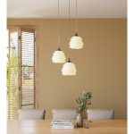 Люстра Ruffle, коллекция "Рябь" 37*120*37, Стекло, Сталь, Белый — изображение 2