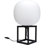 Лампа настольная Ball, коллекция "Шар" 30*50*30, Сталь, Стекло, Белый