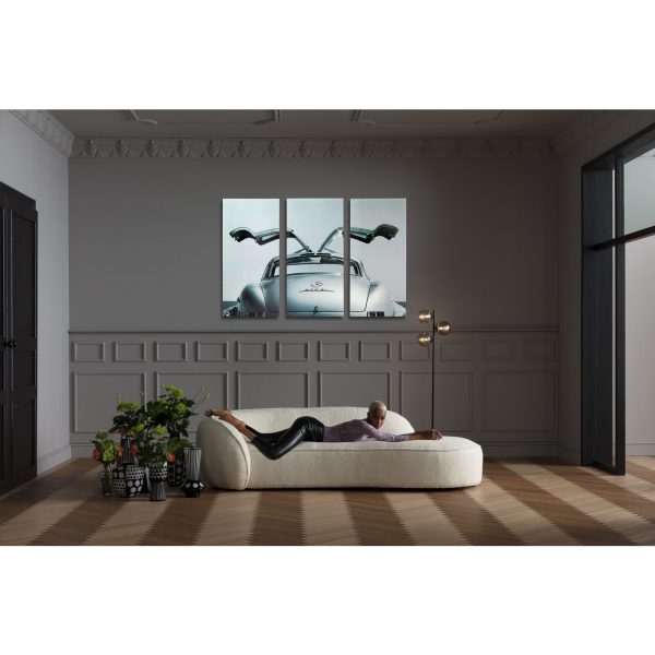 Триптих Oldtimer, коллекция "Олдтаймер", количество предметов 3 240*160*5, Полипропилен, Стекло, Серый — изображение 2