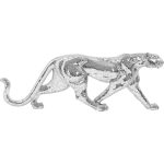 Статуэтка Leopard, коллекция "Леопард" 95*34*18, Зеркальное стекло, Бесцветный