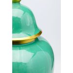 Емкость Zebra, коллекция "Зебра" 25*63*25, Фарфор, Зеленый — изображение 2