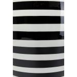 Ваза Stripes, коллекция "Полосы" 26*52*26, Фарфор, Зеленый, Черный — изображение 2