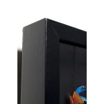 Украшение настенное в рамке Butterfly, коллекция "Бабочка" 120*120*6, Лен, Полистирол, МДФ, Мультиколор — изображение 3