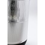 Ваза Cap, коллекция "Колпачок" 13*21*13, Стекло, Серебряный, Черный — изображение 2