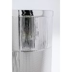 Ваза Cap, коллекция "Колпачок" 13*21*13, Стекло, Серебряный, Черный — изображение 3