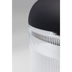 Ваза Cap, коллекция "Колпачок" 17*30*17, Стекло, Серебряный, Черный — изображение 4