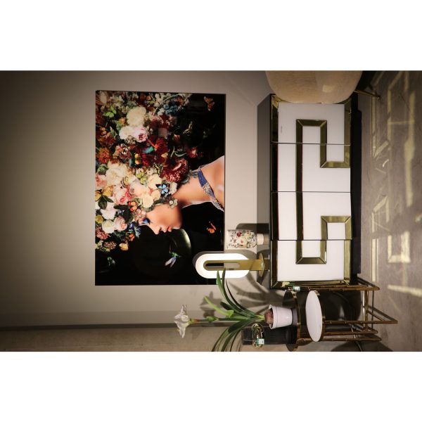 Предмет декоративный Amaryllis, коллекция "Амариллис" 30*78*30, Полиэтилен, Сталь, Цемент, Зеленый — изображение 2