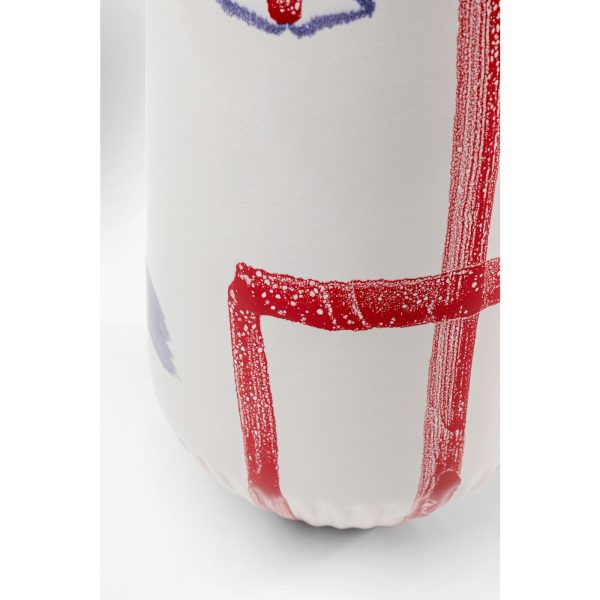 Ваза Face, коллекция "Лицо" 16*38*16, Керамика, Белый — изображение 4