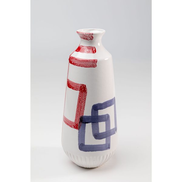 Ваза Face, коллекция "Лицо" 16*38*16, Керамика, Белый — изображение 3