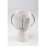 Ваза Face, коллекция "Лицо" 23*30*16, Керамика, Белый