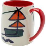 Кружка большая Artist, коллекция "Артист" 11*14*10, Керамика, Мультиколор — изображение 3