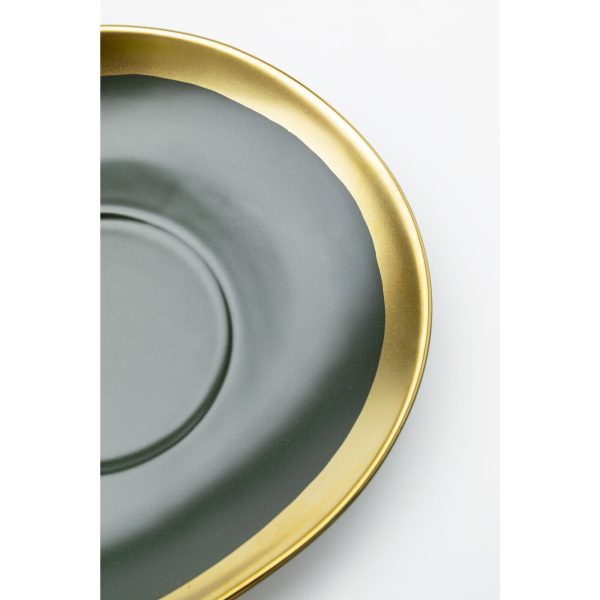 Пара кофейная Vibrations, коллекция "Вибрация", количество предметов 2 18*16*18, Керамика, Зеленый — изображение 3