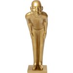 Фигура декоративная Welcome Guests, коллекция "Добро пожаловать" 86*164*52, Стекловолокно, Золотой