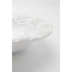 Чаша Roses, коллекция "Розы" 28*8*28, Доломит, Белый — изображение 2