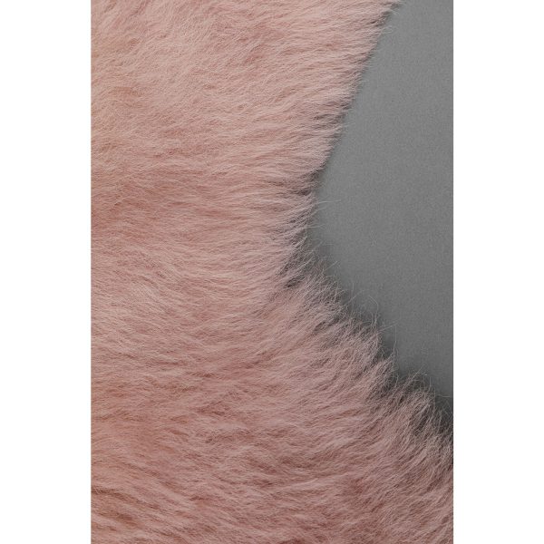Ковер Heidi, коллекция "Хайди" 85*1*60, Овчина, Розовый — изображение 4