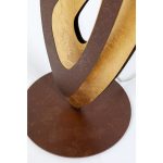 Торшер Triangle, коллекция "Треугольники" 36*126*24, Сталь, Золотой, Коричневый — изображение 4