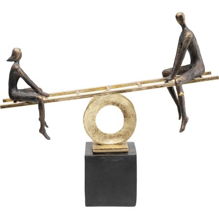 Статуэтка Balance, коллекция "Баланс" 45*41*13, Полирезин, Золотой