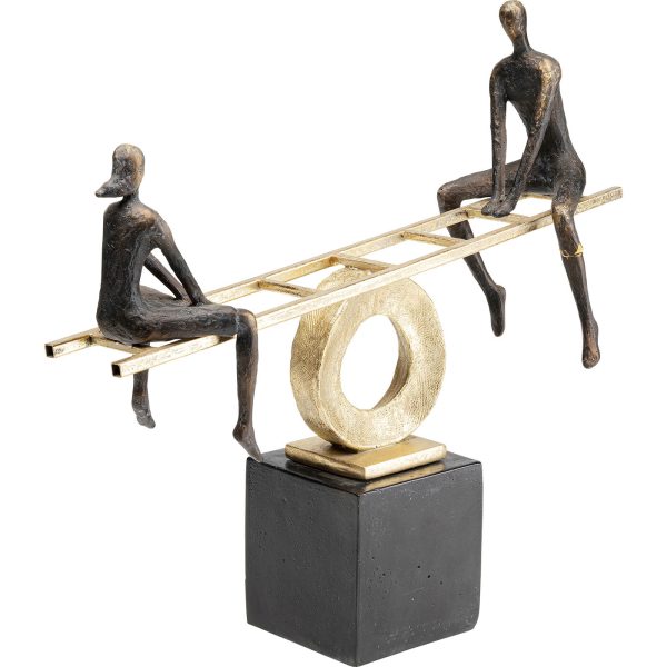 Статуэтка Balance, коллекция "Баланс" 45*41*13, Полирезин, Золотой — изображение 2