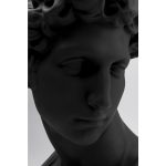 Кашпо David, коллекция "Давид" 35*35*57, Стекловолокно, Черный — изображение 3