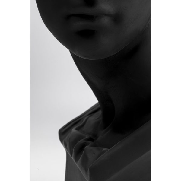 Кашпо David, коллекция "Давид" 35*35*57, Стекловолокно, Черный — изображение 4