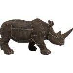 Статуэтка Rhino, коллекция "Носорог" 55*25*18, Полирезин, Коричневый