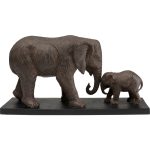 Статуэтка Elefant Family, коллекция "Семья Слонов" 58*31*19, Полирезин, Коричневый