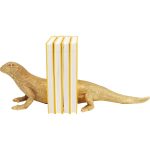 Книгодержатель Lizard, коллекция "Рептилия", количество предметов 2 45*16*20, Полирезин, Золотой