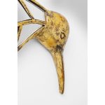 Украшение настенное Colibri, коллекция "Колибри" 60*51*5, Полирезин, Зеркальное стекло, Золотой — изображение 2