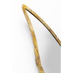 Украшение настенное Colibri, коллекция "Колибри" 60*51*5, Полирезин, Зеркальное стекло, Золотой — изображение 4