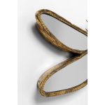 Украшение настенное Dragonfly, коллекция "Стрекоза" 58*71*6, Зеркальное стекло, Полирезин, Золотой — изображение 3