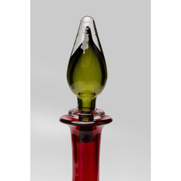 Ваза Honeymoon, коллекция "Медовый месяц" 27*33*27, Стекло, Красный — изображение 3