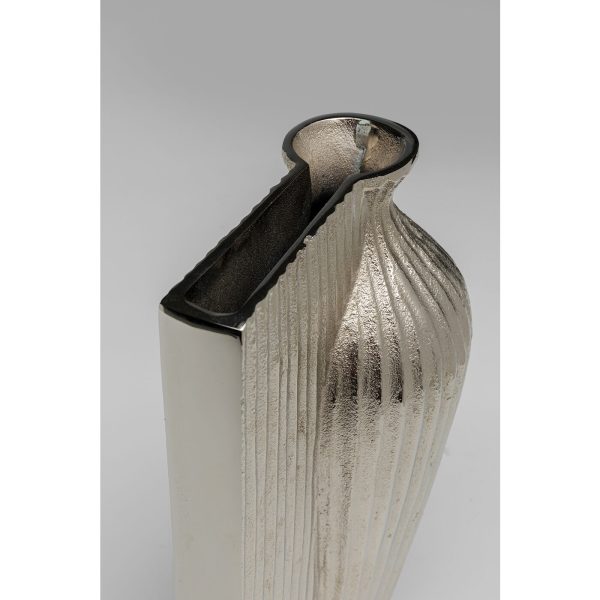 Ваза Mixeo, коллекция "Миксео" 20*33*12, Алюминий, Серебряный — изображение 4