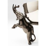 Ведро для охлаждения вина Elefant, коллекция "Слон", ручная работа 48*32*41, Алюминий, Серебряный — изображение 3