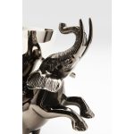 Ведро для охлаждения вина Elefant, коллекция "Слон", ручная работа 48*32*41, Алюминий, Серебряный — изображение 4