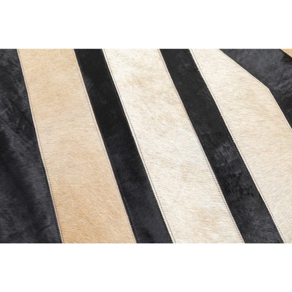 Ковер Modern, коллекция "Модерн" 240*1*170, Воловья кожа, Шерсть, Черный — изображение 4