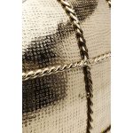 Ваза Mesh, коллекция "Сетка" 53*30*18, Алюминий, Золотой — изображение 4