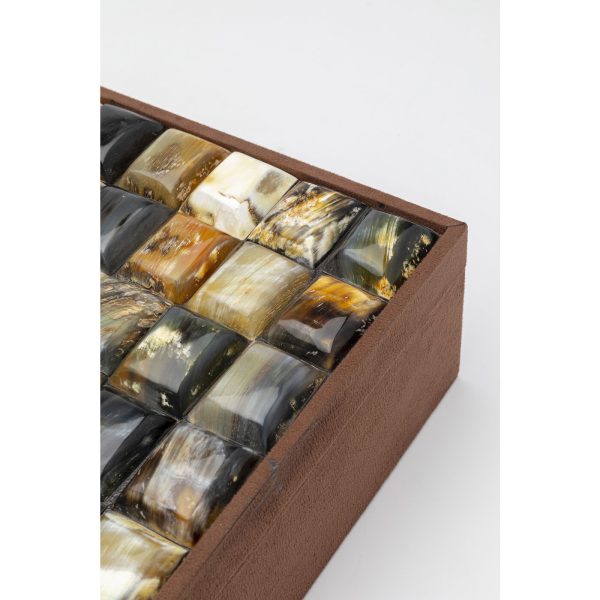 Шкатулка Texas, коллекция "Техас" 40*14*30, МДФ, Полиэстер, Верблюжья кость, Коричневый — изображение 3