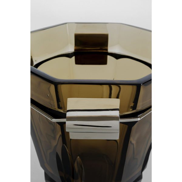 Ведро для охлаждения вина Mon Dieu, коллекция "Мой Бог" 23*30*26, Стекло, Коричневый — изображение 2