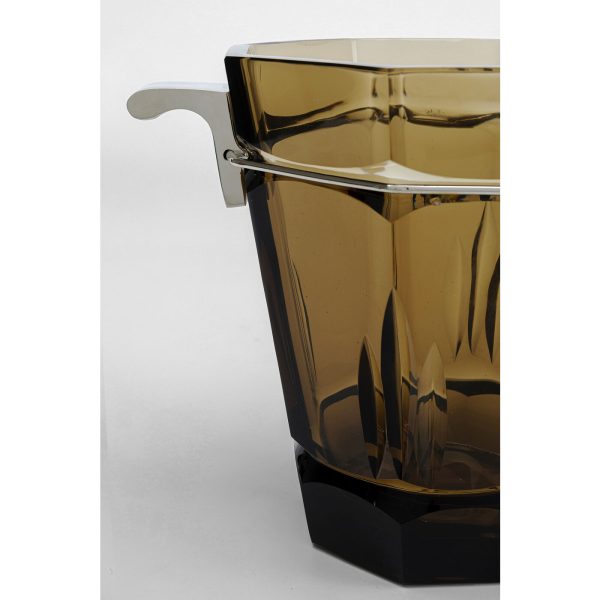 Ведро для охлаждения вина Mon Dieu, коллекция "Мой Бог" 23*30*26, Стекло, Коричневый — изображение 3