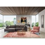 Ковер Cosy, коллекция "Уют" 240*5*170, Вискоза, Хлопок, Розовый — изображение 3