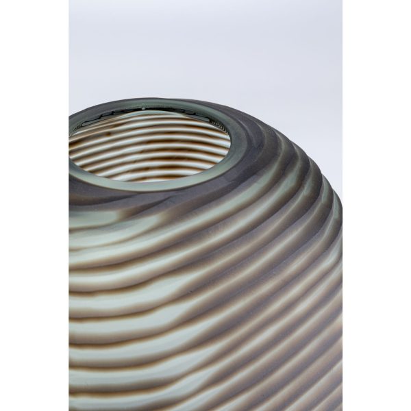 Ваза Chocochino, коллекция "Чокочино" 23*35*23, Стекло, Коричневый — изображение 3