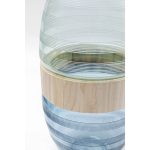 Ваза Funky, коллекция "Фанки" 22*41*22, Стекло, Манго, Серый, Синий — изображение 2