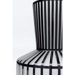 Ваза Roulette, коллекция "Рулетка" 25*31*25, Стекло, Белый, Черный — изображение 4