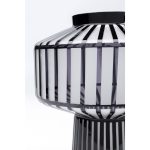 Ваза Roulette, коллекция "Рулетка" 24*30*24, Стекло, Черный, Белый — изображение 4