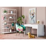 Ваза Marvel, коллекция "Марвэл" 13*38*13, Стекло, Желтый, Красный — изображение 2