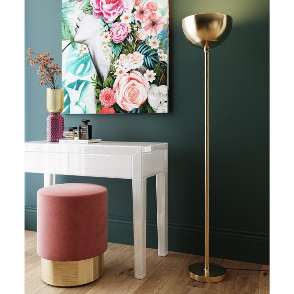 Ваза Marvel, коллекция "Марвэл" 13*38*13, Стекло, Желтый, Красный — изображение 4