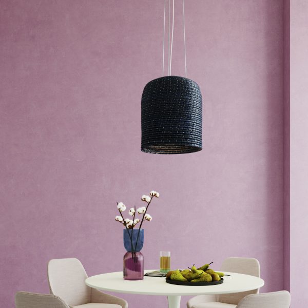 Ваза Marvel, коллекция "Марвэл" 17*40*17, Стекло, Синий, Фиолетовый — изображение 4