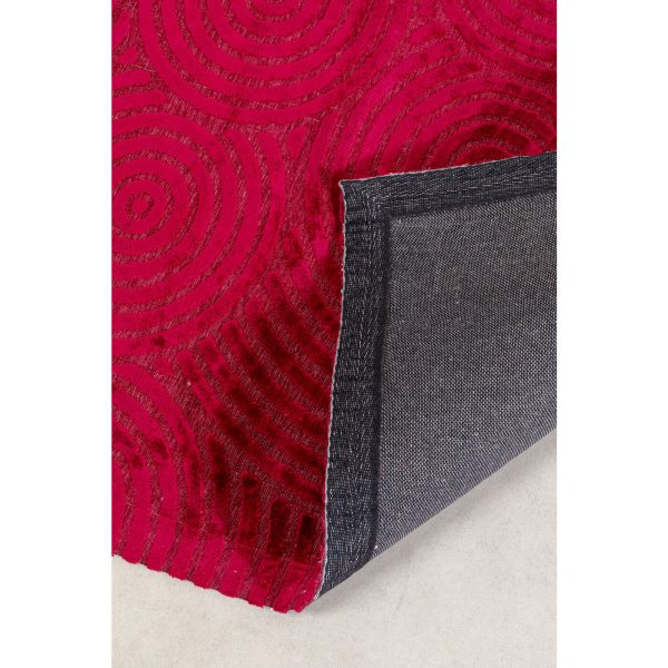 Ковер Tondo, коллекция "Тондо" 170*4*240, Вискоза, Хлопок, Красный — изображение 3